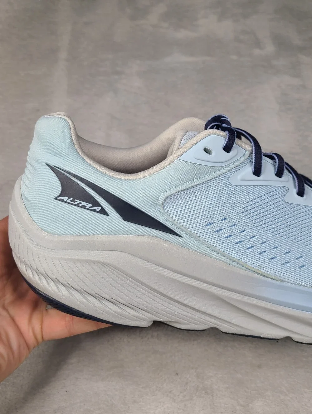 Altra VIA Olympus 2 Womens Size US 10.5 Light Blue EGO MAX Midsole Running Shoes